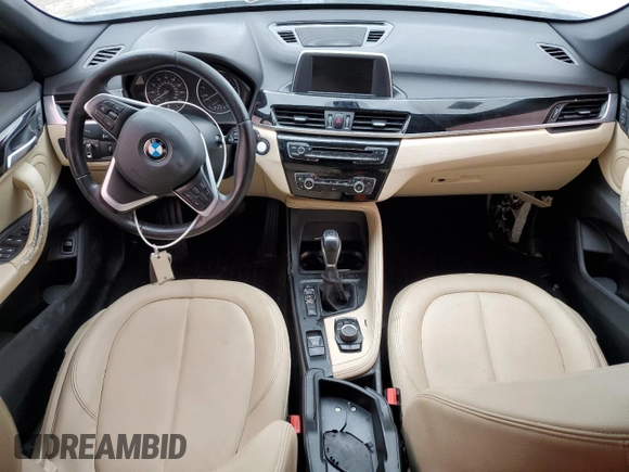 2017 BMW X1 xDrive28i with VIN WBXHT3C35H5F68752, listed as a Copart auction lot 49414675 with 114,308 mi miles and Clean Title. Bid and sale history available at carsss.com. Image 8.