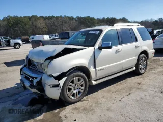 2008 Mercury Mountaineer Premier with VIN 4M2EU388X8UJ09585, listed as a Copart auction lot 87661155 with 162,918 mi miles and Salvage Title. Bid and sale history available at carsss.com. Image 1.