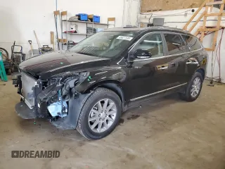 2017 Buick Enclave Leather with VIN 5GAKVBKD5HJ265512, listed as a Copart auction lot 49627535 with 75,395 mi miles and Salvage Title. Bid and sale history available at carsss.com. Image 1.