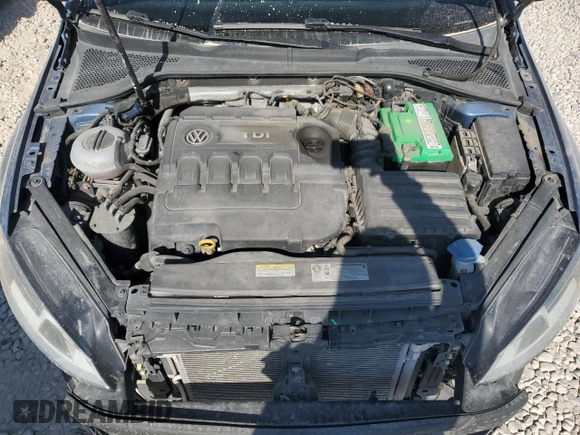 2015 Volkswagen Golf SportWagen TDI S with VIN 3VWCA7AU1FM516407, listed as a Copart auction lot 61723174 with 159,707 mi miles and Salvage Title. Bid and sale history available at carsss.com. Image 11.