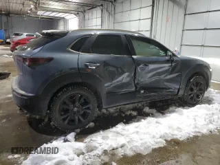 2024 Mazda CX-30 2.5 S Carbon Edition with VIN 3MVDMBCM2RM614198, listed as a Copart auction lot 43859965 with 12,358 mi miles and Salvage Title. Bid and sale history available at carsss.com. Image 3.