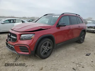2024 Mercedes-Benz GLB 250 с VIN W1N4M4HB4RW350656, выставлен на аукционе Copart как лот 50057425 с пробегом 3 160 миль миль и Списание • Salvage title. История ставок и продаж доступна на DreamBid. Изображение 1.
