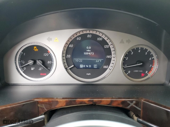 2012 Mercedes-Benz GLK-Class GLK 350 with VIN WDCGG5GB2CF806061, listed as a Copart auction lot 49898745 with 109,473 mi miles and Salvage Title. Bid and sale history available at carsss.com. Image 9.