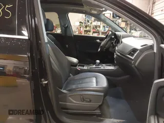 2018 Audi Q5 Premium Plus with VIN WA1BNAFY2J2201427, listed as a IAAI auction lot 42009685 with 75,465 mi miles. Bid and sale history available at carsss.com. Image 5.
