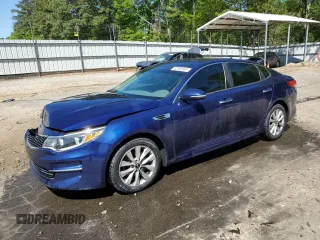 2016 Kia Optima EX with VIN 5XXGU4L31GG083964, listed as a Copart auction lot 52902845 with 119,115 mi miles and Salvage Title. Bid and sale history available at carsss.com. Image 1.
