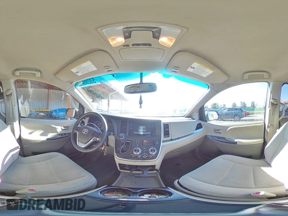 2015 Toyota Sienna LE AAS с VIN 5TDKK3DC3FS536567, выставлен на аукционе Copart как лот 53286655 с пробегом 269 828 миль миль и Списание • Salvage title. История ставок и продаж доступна на DreamBid. Изображение 14.