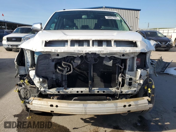 2017 Toyota Tundra Platinum with VIN 5TFAY5F12HX603609, listed as a Copart auction lot 50657005 with 156,251 mi miles and Salvage title. Bid and sale history available at DreamBid. Image 5.