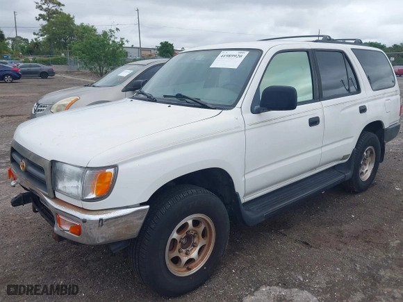 1998 Toyota 4Runner with VIN JT3GM84R5W0031171, listed as a IAAI auction lot 41989920 with 163,296 mi miles. Bid and sale history available at carsss.com. Image 2.