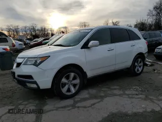 2012 Acura MDX Tech/Entertainment Pkg with VIN 2HNYD2H47CH500919, listed as a Copart auction lot 85881784 with 165,255 mi miles and Salvage Title. Bid and sale history available at carsss.com. Image 1.