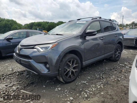 2017 Toyota RAV4 SE with VIN JTMJFREV3HJ710737, listed as a Copart auction lot 62915555 with 121,183 mi miles and Salvage title. Bid and sale history available at DreamBid. Image 1.
