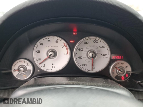 2003 Acura RSX with VIN JH4DC53863C011416, listed as a Copart auction lot 68879824 with 324,931 mi miles and Salvage Title. Bid and sale history available at carsss.com. Image 9.