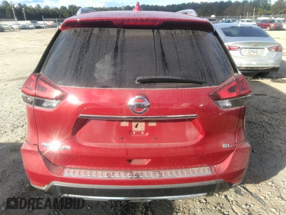 2017 Nissan Rogue SL with VIN JN8AT2MT5HW392370, listed as a IAAI auction lot 40754776 with 105,870 mi miles and . Bid and sale history available at DreamBid. Image 16.