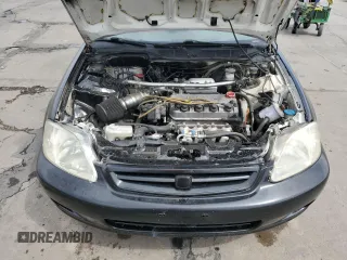 1999 Honda Civic EX with VIN 1HGEJ8145XL026087, listed as a Copart auction lot 49727824 with 118,833 mi miles and Salvage Title. Bid and sale history available at carsss.com. Image 11.