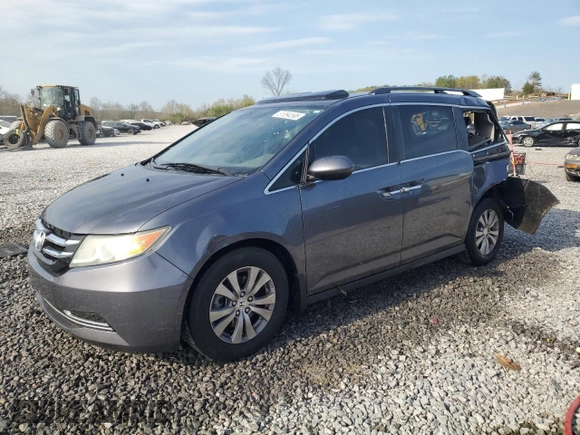 2016 Honda Odyssey EX-L with VIN 5FNRL5H63GB038127, listed as a Copart auction lot 51094595 with 171,408 mi miles and Salvage Title. Bid and sale history available at carsss.com. Image 1.