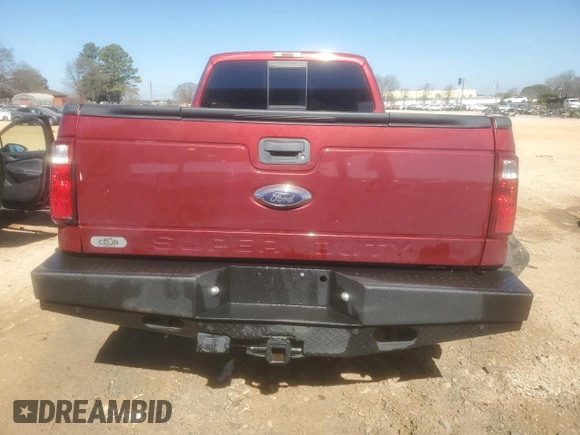 2014 Ford F-350 XLT with VIN 1FT8W3DT2EEA03225, listed as a Copart auction lot 46711185 with 328,805 mi miles and Salvage Title. Bid and sale history available at DreamBid. Image 6.
