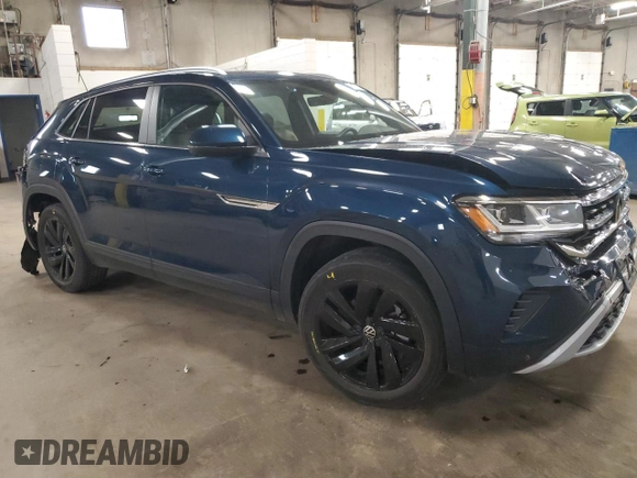 2022 Volkswagen Atlas SE z VIN 1V2KE2CA1NC216227, wystawiony jako Copart lot #60207605 z przebiegiem 36 385 mil mil oraz Szkoda całkowita • Salvage title. Historia ofert i sprzedaży dostępna na DreamBid. Obrazek 4.
