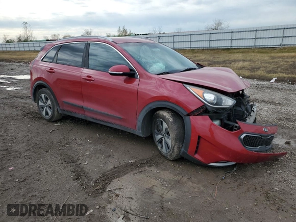 2017 Kia Niro EX with VIN KNDCC3LCXH5047255, listed as a Copart auction lot 88517085 with 164,104 mi miles and Salvage Title. Bid and sale history available at carsss.com. Image 4.