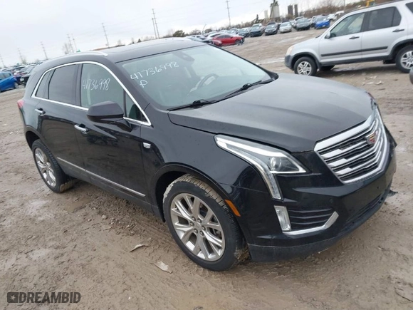 2017 Cadillac XT5 Luxury AWD with VIN 1GYKNDRS2HZ304924, listed as a IAAI auction lot 41736998 with 103,639 mi miles. Bid and sale history available at carsss.com. Image 1.