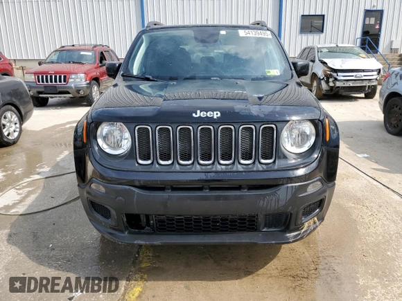 2018 Jeep Renegade Sport with VIN ZACCJBAB6JPH56241, listed as a Copart auction lot 54139495 with 152,693 mi miles and Salvage title. Bid and sale history available at DreamBid. Image 5.