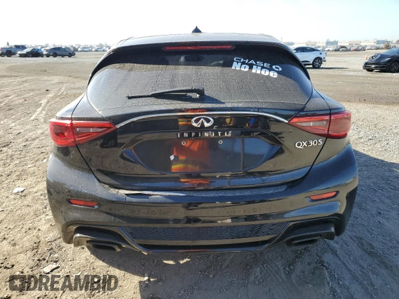 2017 Infiniti QX30 Premium with VIN SJKCH5CP2HA021527, listed as a Copart auction lot 85022454 with 86,799 mi miles and Salvage Title. Bid and sale history available at DreamBid. Image 6.