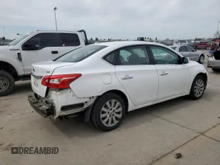 2017 Nissan Sentra SV with VIN 3N1AB7AP8HL636993, listed as a Copart auction lot 49908205 with 204,934 mi miles and Salvage Title. Bid and sale history available at carsss.com. Image 3.