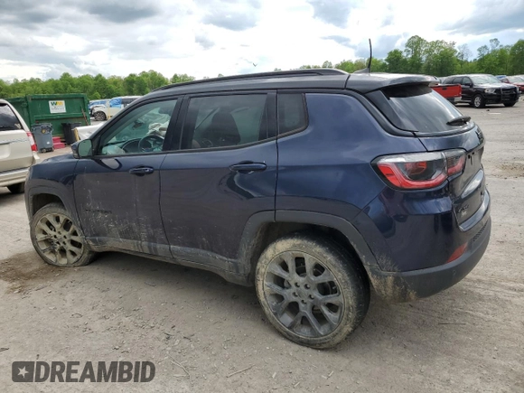 2019 Jeep Compass High Altitude with VIN 3C4NJDCB4KT675458, listed as a Copart auction lot 57132675 with 56,549 mi miles and Salvage title. Bid and sale history available at DreamBid. Image 2.