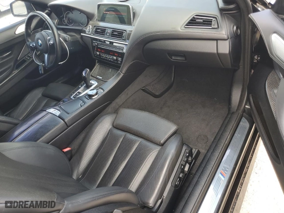 2018 BMW 6 Series 650i with VIN WBA6F5C5XJD997058, listed as a Copart auction lot 70083514 with 0 mi miles and Salvage Title. Bid and sale history available at carsss.com. Image 8.