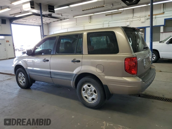 2004 Honda Pilot LX z VIN 2HKYF18164H560909, wystawiony jako Copart lot #53088025 z przebiegiem 253 699 mil mil oraz Czysty tytuł • Clean title. Historia ofert i sprzedaży dostępna na DreamBid. Obrazek 2.