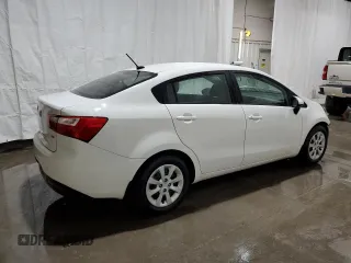 2012 Kia Rio LX with VIN KNADM4A30C6061014, listed as a Copart auction lot 50770005 with 91,472 mi miles and Salvage Title. Bid and sale history available at carsss.com. Image 3.