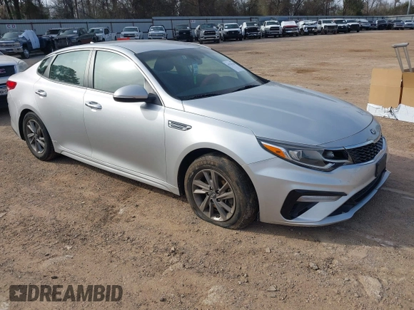 2020 Kia Optima LX with VIN 5XXGT4L34LG439434, listed as a IAAI auction lot 41743129 with 77,409 mi miles and . Bid and sale history available at carsss.com. Image 1.