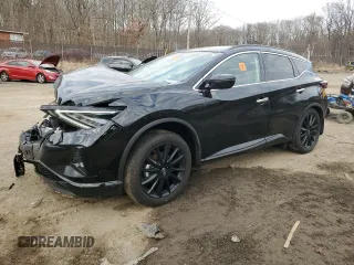 2024 Nissan Murano SV с VIN 5N1AZ2BJ2RC113709, выставлен на аукционе Copart как лот 47730575 с пробегом 4 143 миль миль и Списание • Salvage title. История ставок и продаж доступна на DreamBid. Изображение 1.