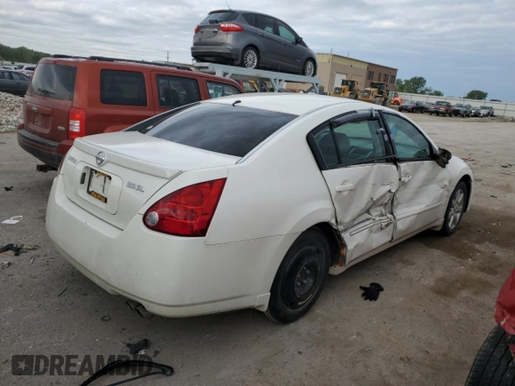2006 Nissan Maxima SL with VIN 1N4BA41E86C866503, listed as a Copart auction lot 55336855 with Not provided miles and Salvage title. Bid and sale history available at DreamBid. Image 3.