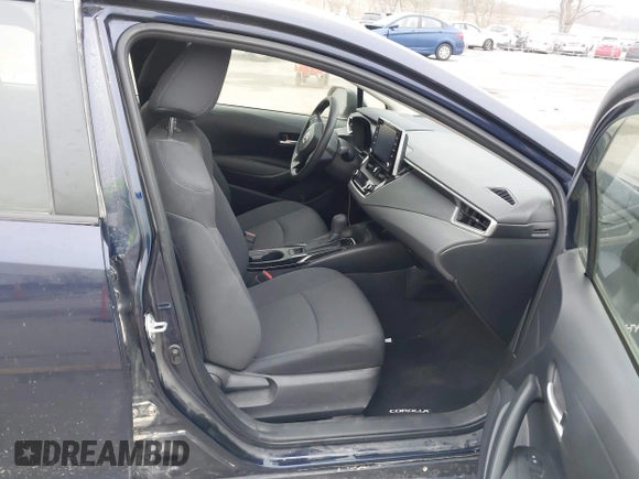 2021 Toyota Corolla Hybrid LE with VIN JTDEAMDE9MJ003172, listed as a IAAI auction lot 42062851 with 96,753 mi miles. Bid and sale history available at carsss.com. Image 5.
