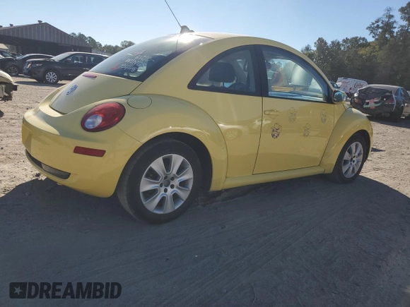 2009 Volkswagen Beetle S with VIN 3VWRW31C99M514839, listed as a Copart auction lot 76767894 with 127,034 mi miles and Salvage title. Bid and sale history available at DreamBid. Image 3.