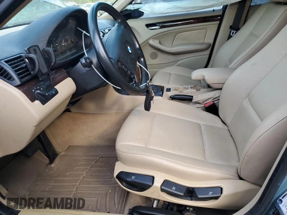 2005 BMW 3 Series 325i with VIN WBAEV33465KX09838, listed as a Copart auction lot 48338335 with 165,500 mi miles and Salvage Title. Bid and sale history available at carsss.com. Image 7.