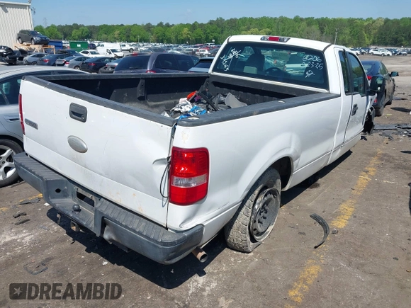 2007 Ford F-150 XL with VIN 1FTRF12257NA06206, listed as a IAAI auction lot 41973920 with 295,169 mi miles and . Bid and sale history available at DreamBid. Image 4.
