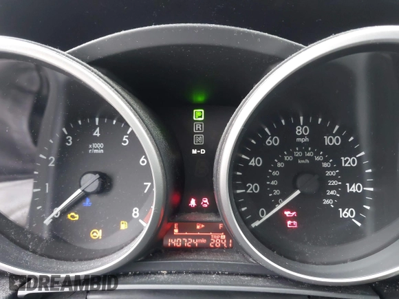 2012 Mazda 5 Grand Touring with VIN JM1CW2DL9C0112005, listed as a IAAI auction lot 42680646 with 140,724 mi miles and . Bid and sale history available at DreamBid. Image 7.
