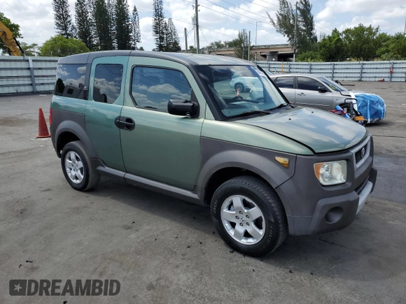2005 Honda Element EX with VIN 5J6YH18675L007893, listed as a Copart auction lot 54491435 with 139,292 mi miles and Clean Title. Bid and sale history available at DreamBid. Image 4.