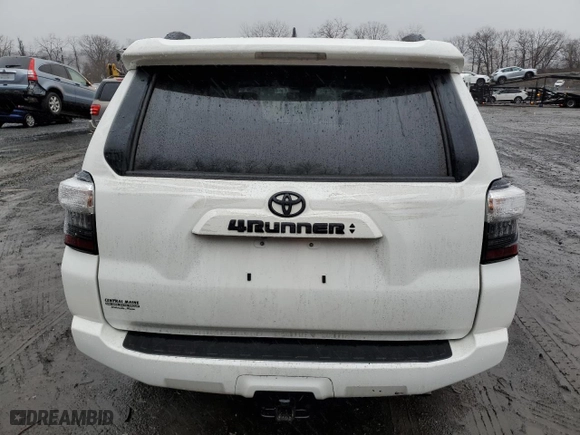 2023 Toyota 4Runner SR5 Premium with VIN JTENU5JR4P6145940, listed as a Copart auction lot 49511825 with 37,456 mi miles and Salvage Title. Bid and sale history available at carsss.com. Image 6.