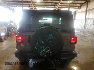 2021 Jeep Wrangler Sport S with VIN 1C4HJXAG7MW649964, listed as a Copart auction lot 59002685 with 106,065 mi miles and Salvage title. Bid and sale history available at DreamBid. Image 6.