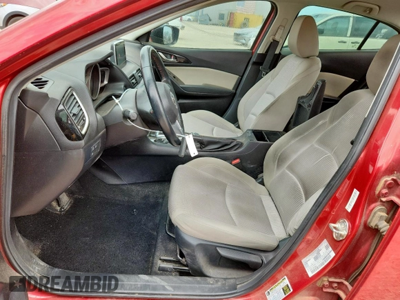 2015 Mazda 3 i Touring z VIN 3MZBM1V72FM234247, wystawiony jako Copart lot #61155725 z przebiegiem 88 162 mil mil oraz Czysty tytuł • Clean title. Historia ofert i sprzedaży dostępna na DreamBid. Obrazek 7.