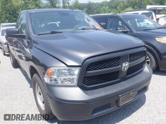 2019 Ram 1500 Tradesman z VIN 3C6JR6DGXKG502184, wystawiony jako IAAI lot #42524439 z przebiegiem 98 494 mil mil oraz . Historia ofert i sprzedaży dostępna na DreamBid. Obrazek 1.