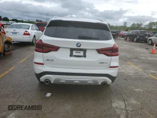 2021 BMW X3 xDrive30i with VIN 5UXTY5C09M9F31750, listed as a Copart auction lot 54862494 with 39,511 mi miles and Salvage Title. Bid and sale history available at DreamBid. Image 6.
