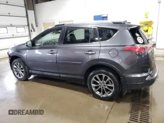 2018 Toyota RAV4 Limited with VIN JTMDFREV2JJ207798, listed as a Copart auction lot 53520235 with 76,657 mi miles and Salvage Title. Bid and sale history available at carsss.com. Image 2.