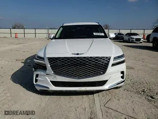 2024 Genesis GV80 with VIN KMUHBDSBXRU209333, listed as a Copart auction lot 44445875 with 2,773 mi miles and Salvage Title. Bid and sale history available at carsss.com. Image 12.