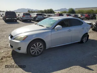 2008 Lexus IS 250 with VIN JTHCK262485025203, listed as a Copart auction lot 62034195 with Not provided miles and Salvage title. Bid and sale history available at DreamBid. Image 1.