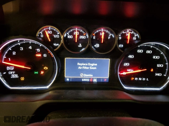 2021 Chevrolet Silverado 1500 RST with VIN 1GCUYEED8MZ416365, listed as a Copart auction lot 89321665 with 63,032 mi miles and Salvage Title. Bid and sale history available at DreamBid. Image 9.