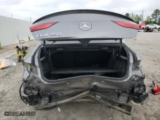 2022 Mercedes-Benz CLA with VIN W1K5J4GB2NN295300, listed as a Copart auction lot 50547835 with 37,665 mi miles and Salvage Title. Bid and sale history available at carsss.com. Image 6.