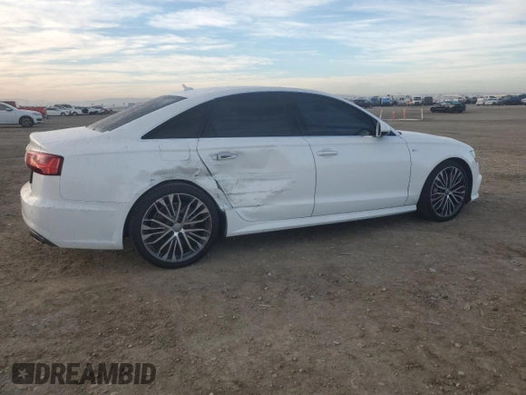 2016 Audi A6 2.0T Premium Plus with VIN WAUDFAFC2GN123428, listed as a Copart auction lot 86282074 with 84,316 mi miles and Salvage Title. Bid and sale history available at carsss.com. Image 3.