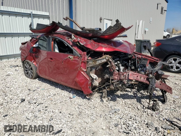 2019 Mazda 3 Preferred with VIN 3MZBPADL5KM105452, listed as a Copart auction lot 53556695 with Not Provided miles and Non Repairable. Bid and sale history available at DreamBid. Image 4.